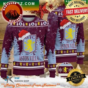 Aston Villa Christmas Ugly Sweater