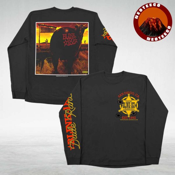 Blink 182 Dude Ranch Off Black All Over Print Longsleeve