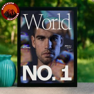 Carlos Alcaraz ATP World Number One Tennis US Open 2025 Home Decor Poster Canvas
