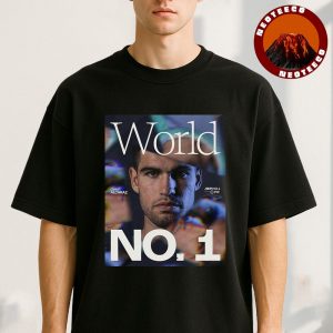 Carlos Alcaraz ATP World Number One Tennis US Open 2025 Unisex T-Shirt