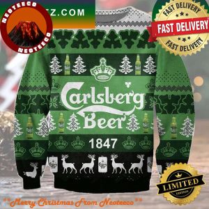 Carlsberg Beer Beer Ugly Sweater 2025
