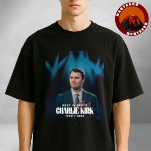 Charlie Kirk Osbourne RIP Tribute Poster 2025 Turning Point USA Artwork Unisex T-Shirt