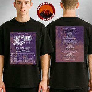 Chiodos Alls Well That Ends Well 20th Anniversary Tour 2025 With Hawthorne Heights And Special Guests Artwork Two Sides Unisex T-Shirt