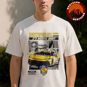 Christopher Bell Checkered Flag Sports 2025 Bass Pro Shops Night Race Race Winner Unisex T-Shirt