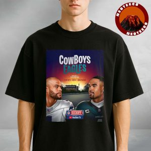 Dallas Cowboys vs Philadelphia Eagles NFL Kickoff September 4 2025 Football Unisex T-Shirt