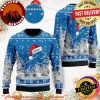 Detroit Lions NFL Christmas Holiday Speacial Blue Ugly Sweater 2025