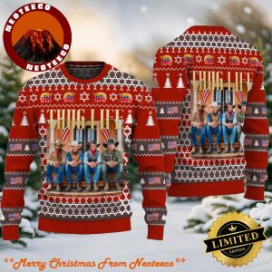 Donald Trump President Funny Gift Ugly Sweater For Christmas Family 2025