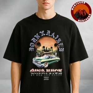 Dr Dre And Snoop Dogg Music Poster On Gin And Juice Release In Los Angeles California On 2025 Born X Raised Artwork Unisex T-Shirt