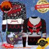 Enter Santaman Metallica Ninja Star Logo Christmas Gift Holiday 2025 Ugly Sweater