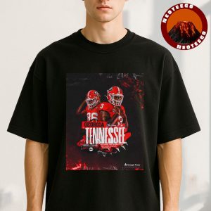 Georgia Bulldogs Vs Tennessee Volunteers Football Matchup At Neyland Stadium On September 13 2025 NCAA College Football Matchup Highlight Unisex T-Shirt