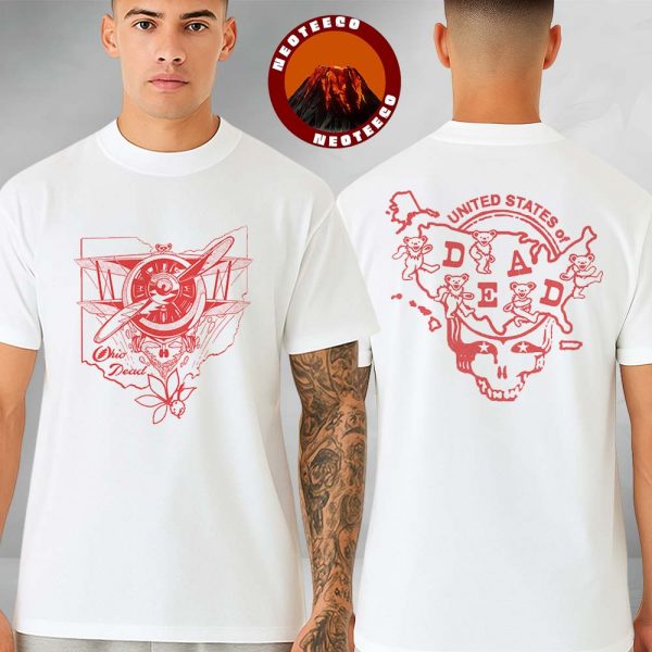 Grateful Dead Ohio United States Of Dead Two Sides Unisex T-Shirt