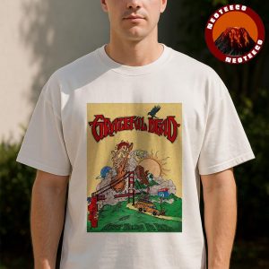 Grateful Dead Poster 60 Years So Far Anniversary Psychedelic Artwork Unisex T-Shirt