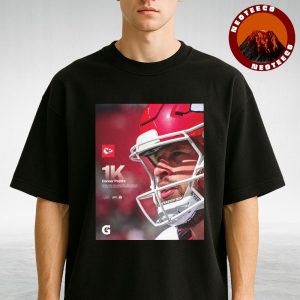 Harrison Butker Kansas City Chiefs 1000 Career Points NFL American Football 2025 Unisex T-Shirt