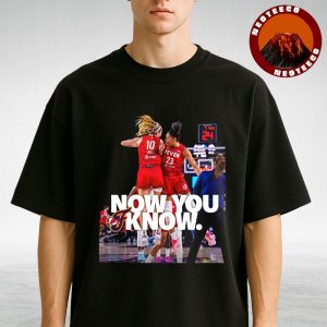 Hull And Smith Indiana Fever Victory Celebration In WNBA Basketball 2025 Energetic Poster Artwork Unisex T-Shirt