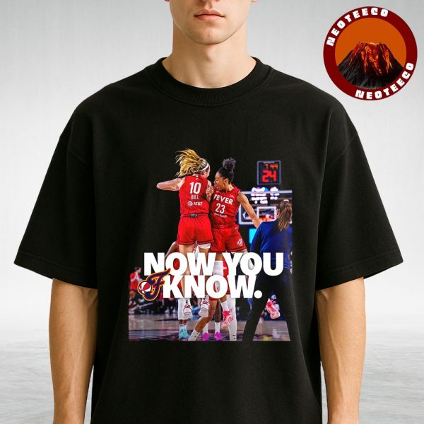 Hull And Smith Indiana Fever Victory Celebration In WNBA Basketball 2025 Energetic Poster Artwork Unisex T-Shirt
