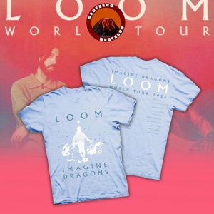 Imagine Dragons Loom World Tour 2025 Venue Tee For Mexico City At Estadio GNP Seguros All Over Print Shirt