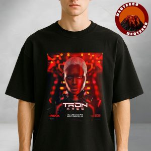 Jodie Turner Smith As Athena In Tron Ares Movie Poster Releasing On October 10 2025 Unisex T-Shirt