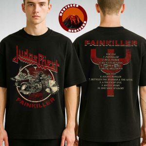 Judas Priest Painkiller Album Tracklist Two Sides Unisex T-Shirt