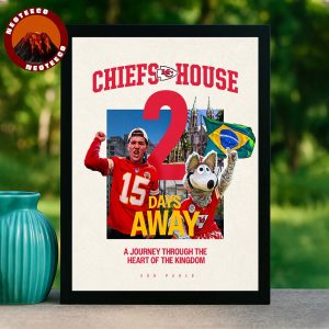 Kansas City Chiefs Chiefs House Event NFL Football 2025 Sports Poster São Paulo Brazil Artwork Home Decor Poster Canvas