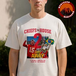 Kansas City Chiefs Chiefs House Event NFL Football 2025 Sports Poster São Paulo Brazil Artwork Unisex T-Shirt