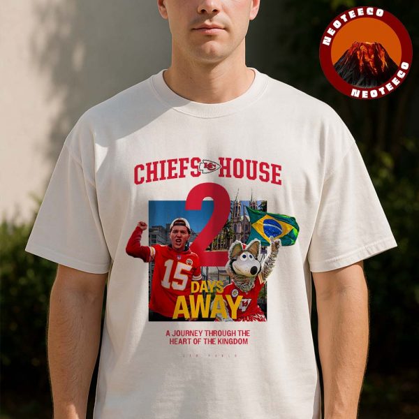 Kansas City Chiefs Chiefs House Event NFL Football 2025 Sports Poster São Paulo Brazil Artwork Unisex T-Shirt