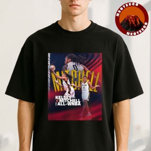 Kelsey Mitchell Indiana Fever WNBA All Team Basketball Poster 2025 Artwork Unisex T-Shirt