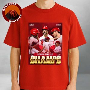 Kyle Schwarber Philadelphia Phillies NL East Champions Major League Baseball Baseball 2025 Poster Intense Celebration Artwork Unisex T-Shirt