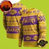 Los Angeles Lakers NBA Champion Lakers 2025 Ugly Christmas Sweater