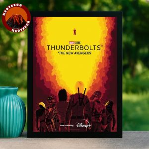 Marvel Studios Thunderbolts Poster The New Avengers Disney Plus Artwork Home Decor Poster Canvas