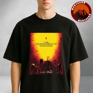 Marvel Studios Thunderbolts Poster The New Avengers Disney Plus Artwork Unisex T-Shirt