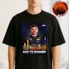 Max Verstappen F1 Poster Gap To Winner 2025 Red Bull Racing Victory Artwork Unisex T-Shirt