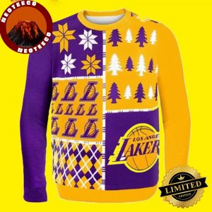 Merry Lakers Ugly Christmas Sweater Christmas sweaters Ugly
