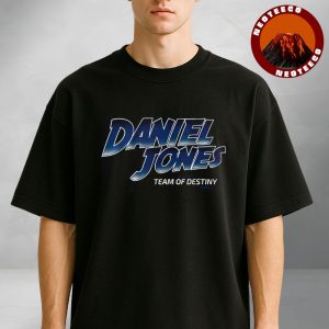 New York Giants Daniel Jones Team Of Destiny NFL 2025 Football Unisex T-Shirt