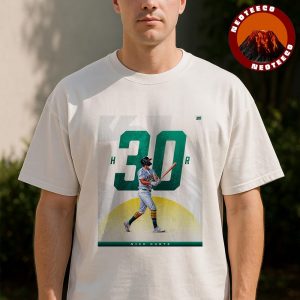 Nick Kurtz Oakland Athletics 30th Home Run 2025 MLB Unisex T-Shirt