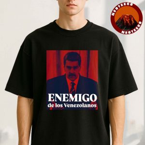 Nicolás Maduro Enemigo de los Venezolanos Political Protest Poster Venezuela Opposition Artwork Unisex T-Shirt