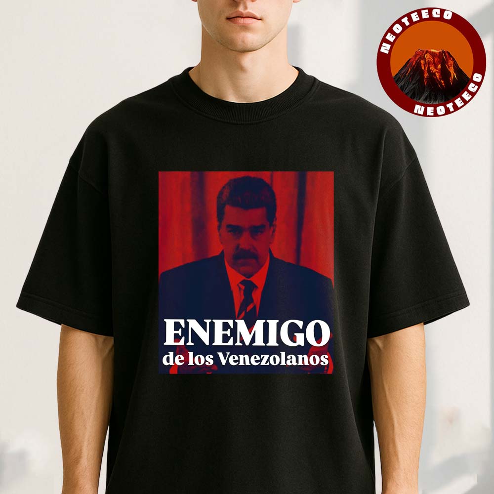 Nicolás Maduro Enemigo de los Venezolanos Political Protest Poster Venezuela Opposition Artwork Unisex T-Shirt