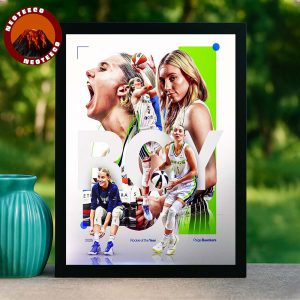 Paige Bueckers Dallas Wings Rookie of the Year WNBA Basketball 2025 Court Vision Artwork Home Decor Poster Canvas