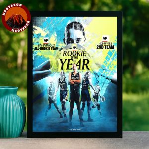 Paige Bueckers Dallas Wings Rookie of the Year WNBA Basketball 2025 Team Pride Classic Artwork Home Decor Poster Canvas