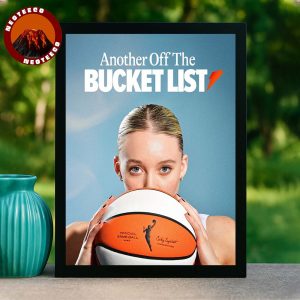 Paige Bueckers Dallas Wings Star Has Been Named Rookie Of The Year WNBA 2025 Basketball Season Home Decor Poster Canvas