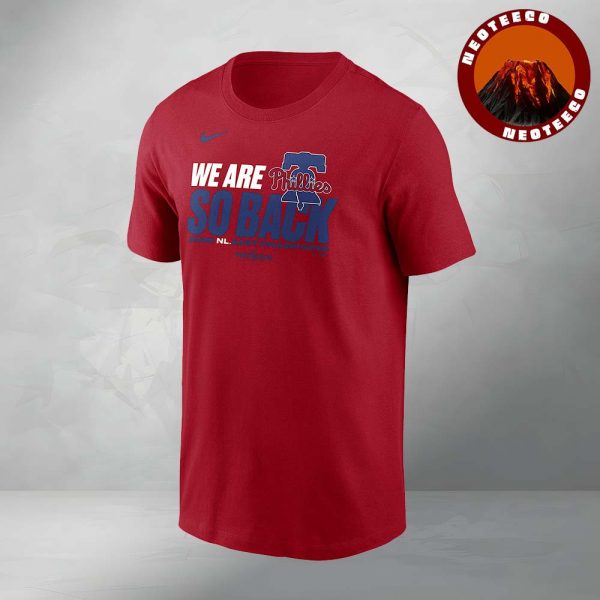 Philadelphia Phillies x Nike 2025 National League East Champions MLB Unisex T-Shirt