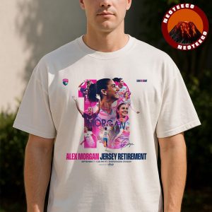 San Diego Wave FC Alex Morgan Jersey Retirement September 7 2025 Snapdragon Stadium Unisex T-Shirt
