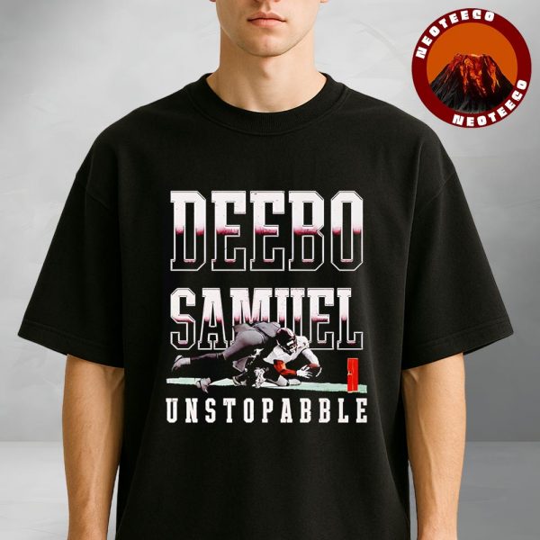 San Francisco 49ers Deebo Samuel Unstoppable NFL Football Highlight Unisex T-Shirt