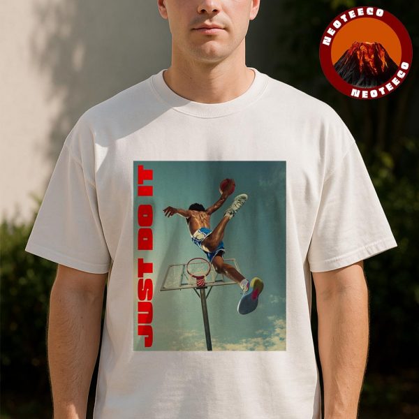 Street Basketball Player Outdoor Court High-Flying Dunk Urban Basketball 2025 Poster Adrenaline Artwork Unisex T-Shirt