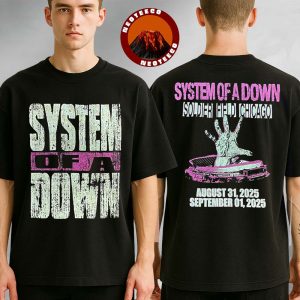 System Of A Down Soldier Field Chicago 2025 Event Tee On August 31 And September 1 2025 Two Sides Unisex T-Shirt