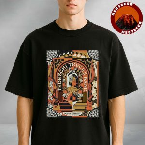 Tedeschi Trucks Band Show Poster At Budweiser Stage In Toronto Canada On September 3 2025 Vintage Artwork Unisex T-Shirt