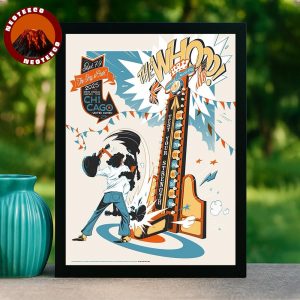 The Who Farewell Tour Poster At United Center In Chicago On September 7-9 2025 Vintage Cartoon Artwork Home Decor Poster Canvas