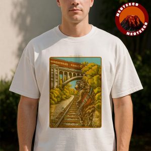 Widespread Panic Poster At Allianz Amphitheater In Richmond Virginia On September 12 2025 Conscious Alliance Bear Artwork Unisex T-Shirt