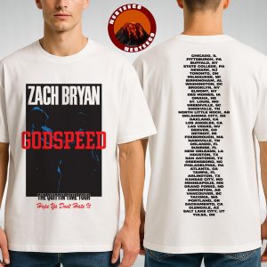 Zach Bryan Godspeed White Two Sides Unisex T-Shirt