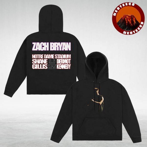 Zach Bryan Notre Dame Two Sides Unisex Hoodie