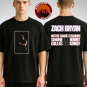 Zach Bryan Notre Dame Two Sides Unisex T-Shirt